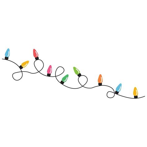 Tangled Christmas Lights Vector Art, Icons, and Graphics for Free Download