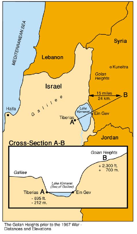 Sea Of Galilee Map – Map Of The World