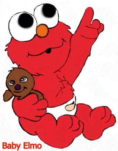 Baby Elmo Drawing at GetDrawings | Free download