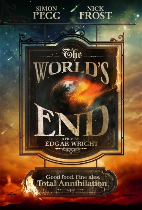 Simon Pegg, Nick Frost's 'The World's End' poster released - Movies ...