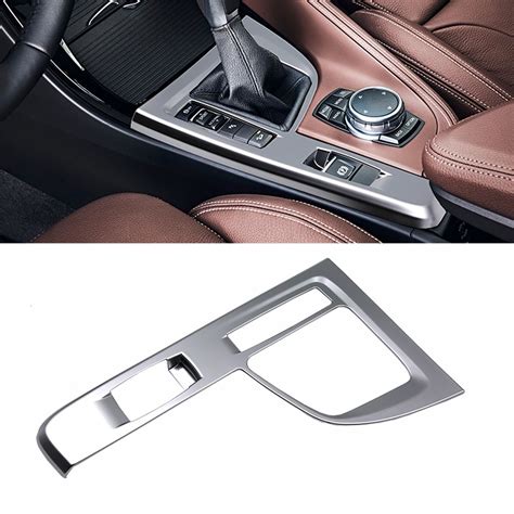 Car Accessories Interior Decorative ABS Gear Shift Panel Box Cover Trim Frame fit for BMW X1 F48 ...