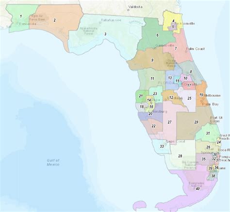 FLORIDA SENATE DISTRICTS