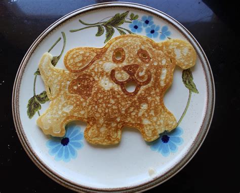 I made for you: Pancakes in fun shapes.