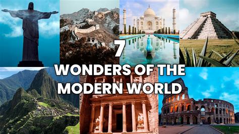 The New 7 Wonders of the Modern World - YouTube