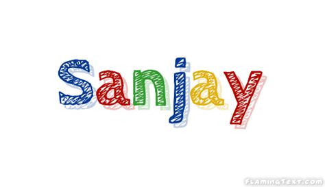 Sanjay Logo | Free Name Design Tool from Flaming Text