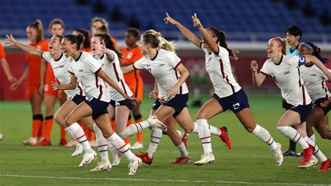 US soccer team wins nail-biter against Netherlands with penalty kicks in Olympics quarterfinal ...