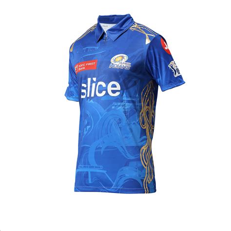 Buy MI: Official Men's Custom Match Jersey 2023 - playR | MI Shop - Official Mumbai Indians Fan ...