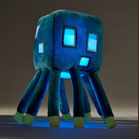 Minecraft Glow Squid Feature Plush - Entertainment Earth