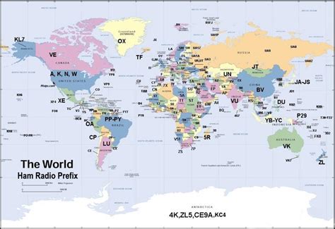 World Ham Map | MBλRS