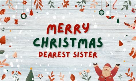 Best Merry Christmas Sister GIFs Images Download 2023