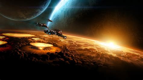 StarCraft, Space, Battlecruiser Wallpapers HD / Desktop and Mobile Backgrounds