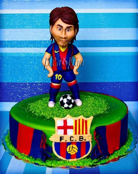 Leo Messi Cake - Decorated Cake by MLADMAN - CakesDecor