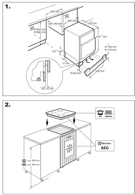 Electrolux LXB3AF82R Built-in Refrigerator Installation Guide