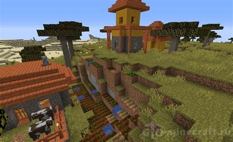 Mansion and Four Villages seed for Minecraft 1.17.1/1.16.5/1.15.2/1.14. ...