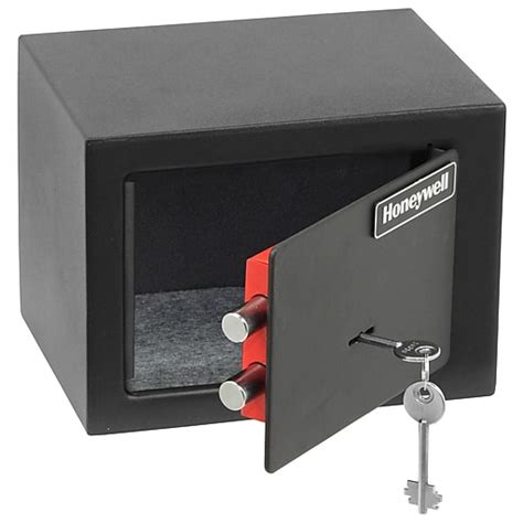 Honeywell 0.18 cu.ft. Key Lock Security Safe (5002) | Staples