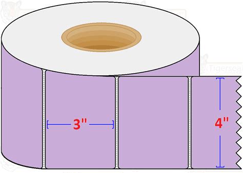 Color Thermal Transfer Labels - Wide rnage of colors