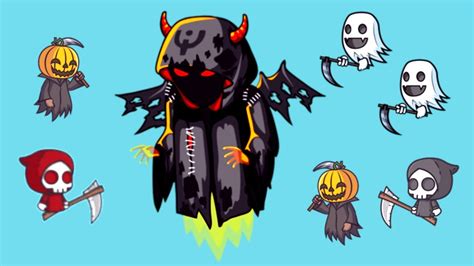 GRIM REAPER & PUMPKIN GHOST TRIED TO KILL THE BOSS || FlyOrDie.io - YouTube