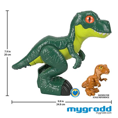 Imaginext XL Jurassic World T-Rex and Blue Raptor - Imaginext Database