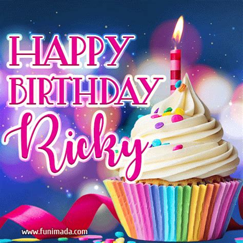 Happy Birthday Ricky GIFs - Download on Funimada.com