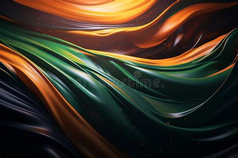 South African Flagthemed Digital Wallpapers for Stock Illustration ...