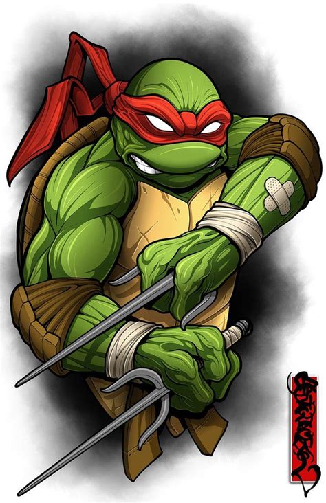 Image of The Angry One | Ninja turtle drawing, Turtle drawing, Ninja turtles art