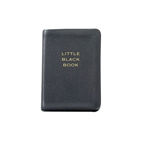 Little Black Book, an iconic address book - by Blue Sky Papers