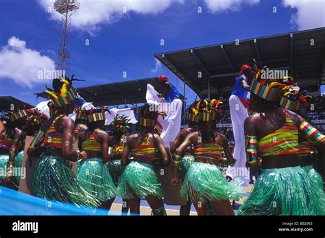 Caribbean, Barbados, Bridgetown. Crop Over Carnival Stock Photo - Alamy