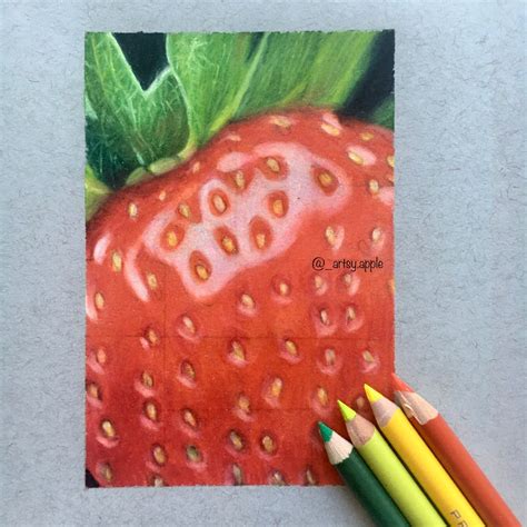 Colored Pencil Drawings, Colored Pencil Art Projects, Coloured Pencils, Color Pencil Art, Fruits ...