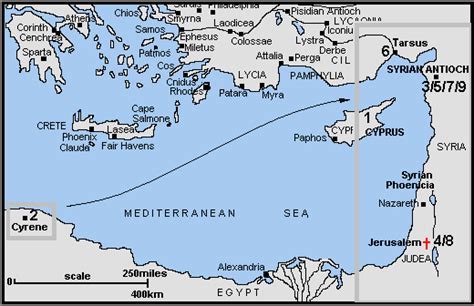 Ancient Colossae Map