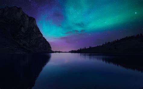 3840x2400 Lake Aurora 4k HD 4k Wallpapers, Images, Backgrounds, Photos and Pictures