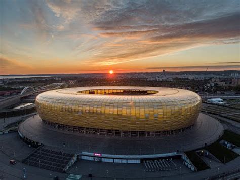 4K STADION LECHIA GDAŃSK Polsat Plus Arena Gdańsk + PUNKT WIDOKOWY ...