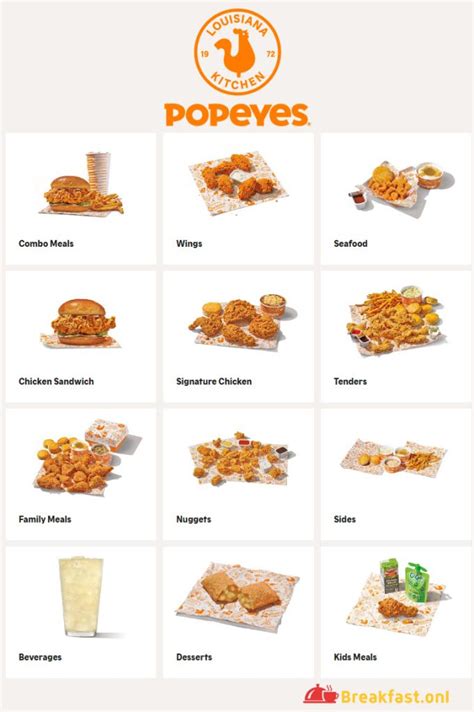 Popeyes Breakfast Menu 2024 - Hours, Deals, Prices, Calories, Nutrition, Combos - Breakfast