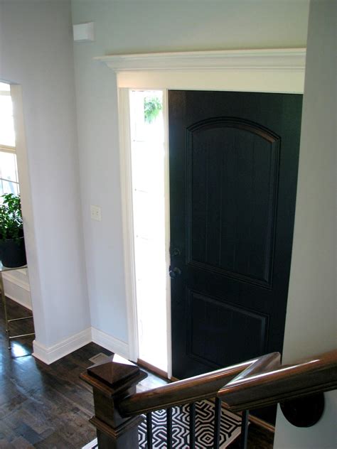 Life Love Larson: Black Interior Front Door