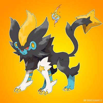 Mega Luxray by FormigaArtz | Pokemon fan art, Pokemon pictures, Pokemon art