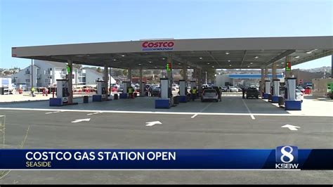 Costco gas station opens in Seaside