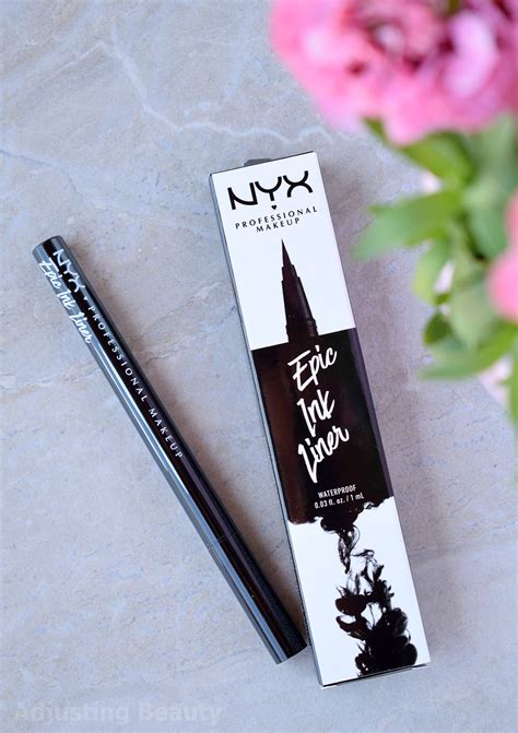 Review: NYX Epic Ink Liner - Black - Adjusting Beauty