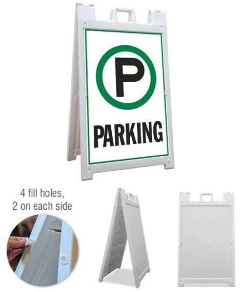 Parking Symbol A-Frame Sign - Get 10% Off Now