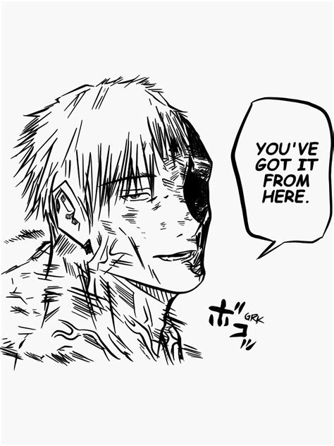 ""You&ve got it from here" - Nanami Kento Quote - Jujutsu Kaisen Manga ...