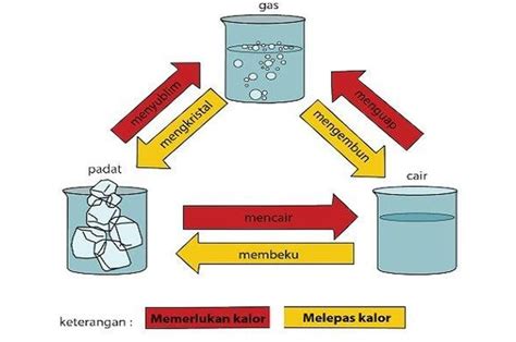 Macam Perubahan Wujud Benda Lengkap dengan Terjemahan - Sonora.id