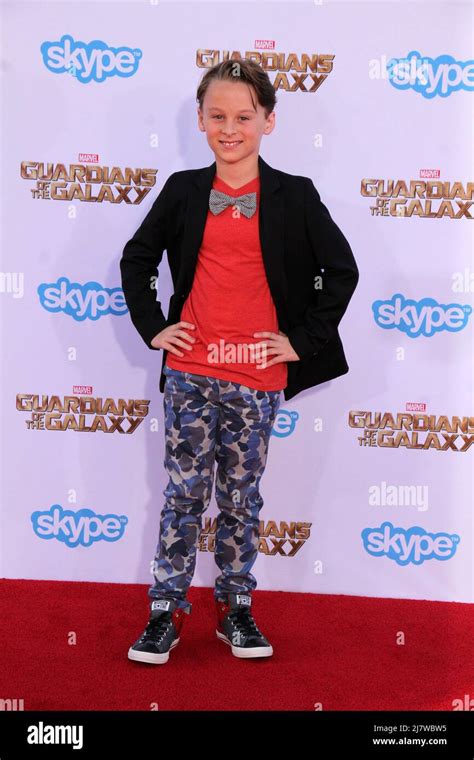 LOS ANGELES - JUL 21: Wyatt Oleff at the "Guardians Of The Galaxy ...