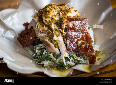 Babi Guling at the Famous Bu Oka Restaurant, Ubud, Bali Stock Photo, Royalty Free Image ...