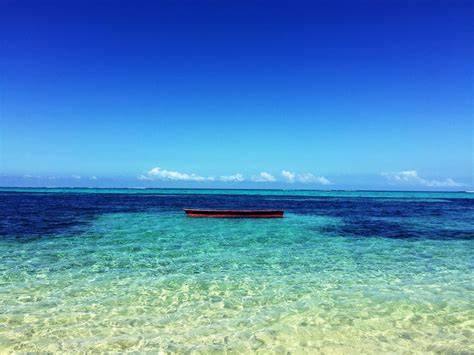 alone, beach, boat, clear water, idyllic, island, ocean, relaxation, sand, sea, seascape ...