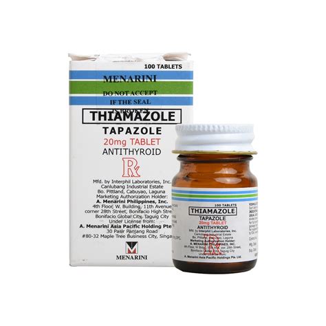 TAPAZOLE, Thiamazole 20mg 1 Tablet [Prescription Required] | Watsons ...