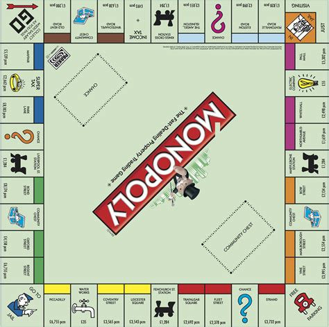 Big Monopoly Board