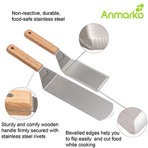 Metal Spatula Set - Griddle Long Spatula - Teppanyaki spatulas ...