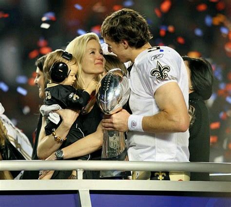 Drew Brees with his family after his Superbowl Win with the New Orleans ...