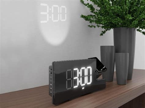 Amazon Basics Projection Alarm Clock Only $9.99 Shipped w/ Prime (Includes USB Charging Port ...