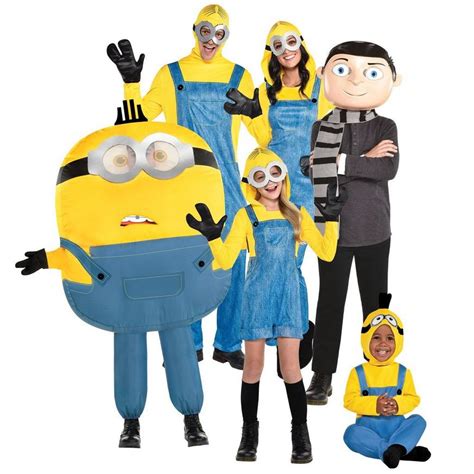 Minions Costume And Goggles With Hat Halloween Costumes ...