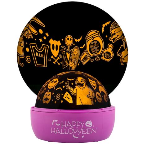 Disney Light Show 1-Count Battery-operated Orange Halloween Lights in ...