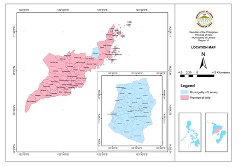 Map of Lemery Iloilo - Municipality of Lemery | Province of Iloilo